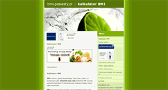 Desktop Screenshot of bmi.pasiasty.pl